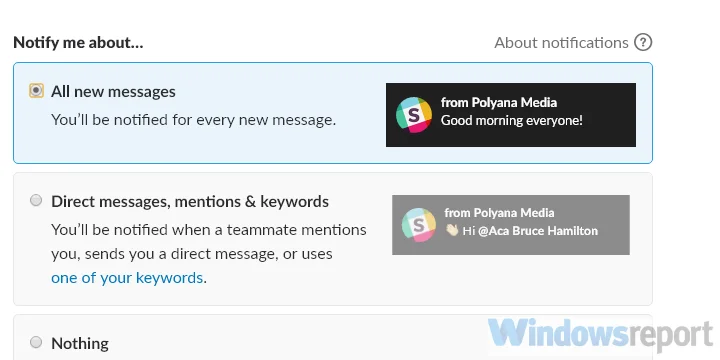 Bagaimana cara memperbaiki notifikasi Slack jika tidak berfungsi