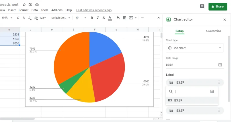 Cara menambahkan teks & label legenda di Google Sheets [Panduan lengkap]