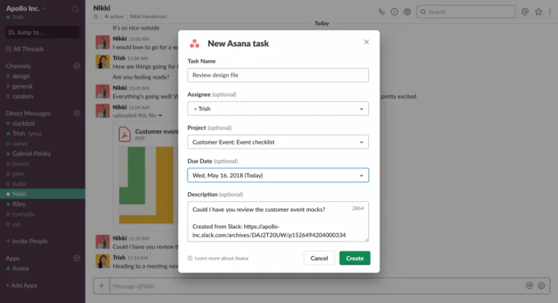 Bagaimana cara mengintegrasikan Asana dengan Slack