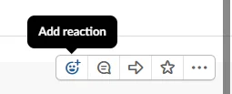 Ajouter une réaction emoji