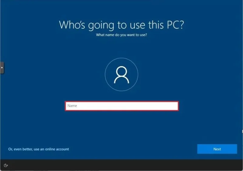 วิธีติดตั้ง Windows 10 โดยไม่ต้องใช้บัญชี Microsoft