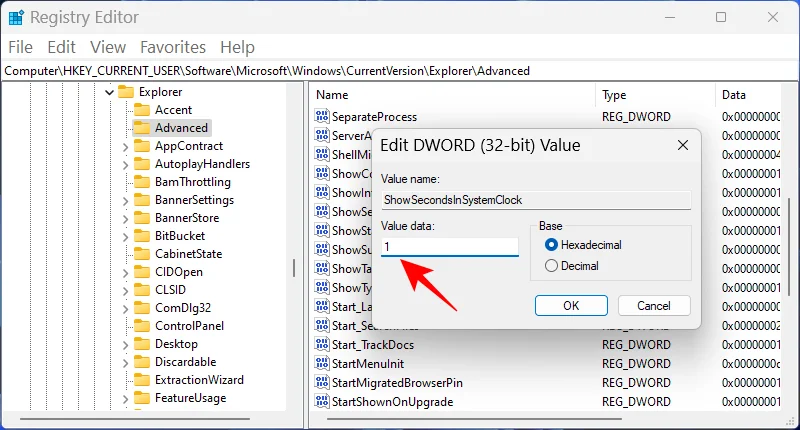 วิธีแสดงวินาทีในนาฬิกาทาสก์บาร์ของ Windows 11 โดยใช้การตั้งค่า (และอีก 4 วิธี)