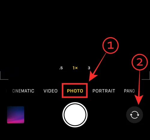 iOS 16에서 iPhone의 카메라를 사용하여 통화를 변환하는 방법