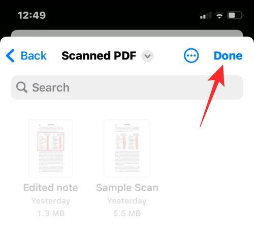 파일 앱이나 바로가기를 사용하여 iPhone에서 PDF를 병합하는 방법