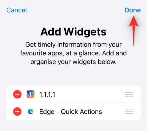 iOS 16의 iPhone에서 위젯을 관리하는 방법