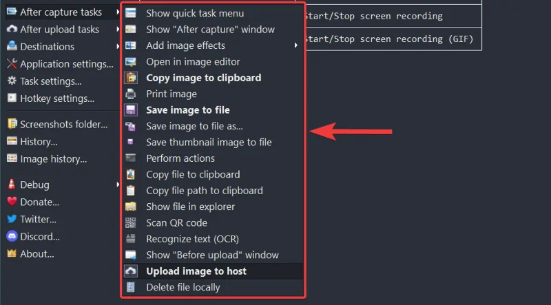 วิธีใช้ ShareX เพื่อจับภาพหน้าจอและบันทึกหน้าจอบน Windows 11 หรือ 10