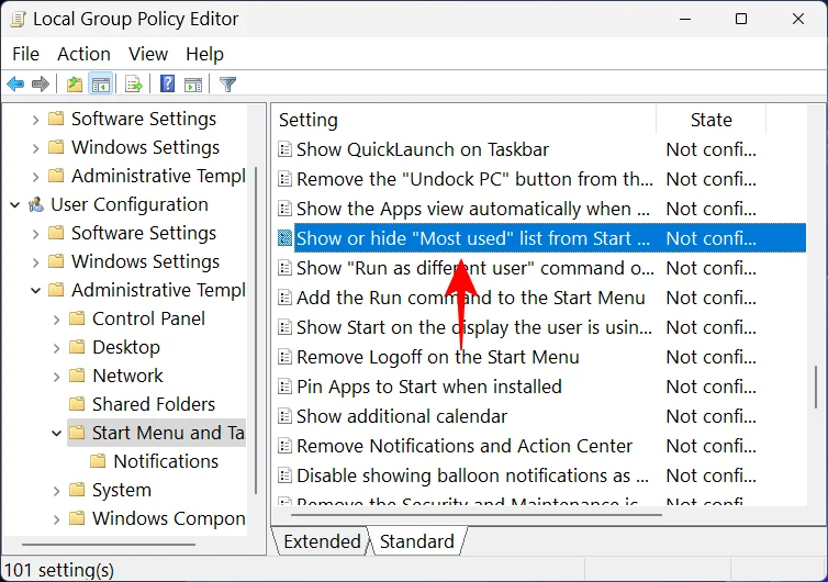 วิธีเปลี่ยนเค้าโครงเมนู Start ใน Windows 11