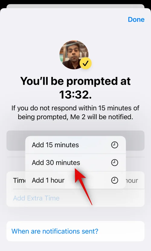iOS 17에서 메시지 체크인을 사용하는 방법