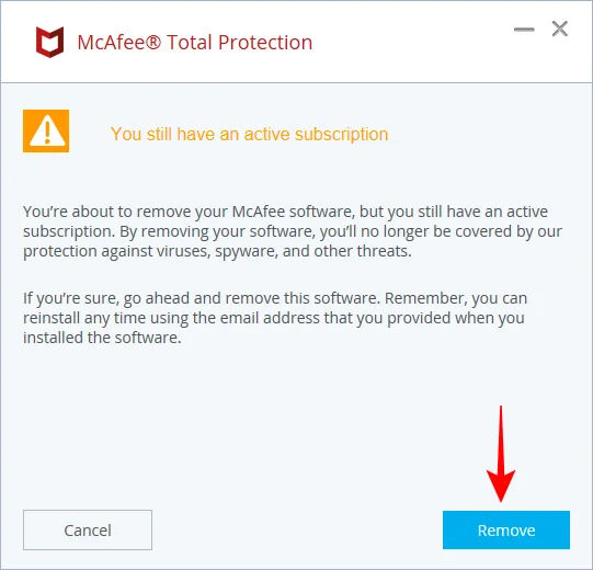 วิธีหยุดป๊อปอัป McAfee บน Windows 11