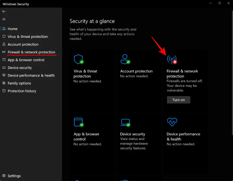 วิธีเปิดใช้งาน Windows Defender ใน Windows 11