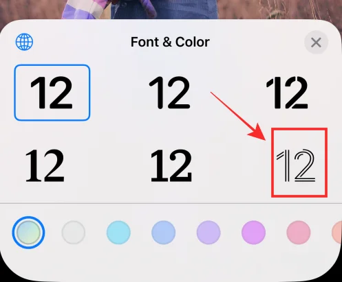 IOS 16: iPhone 잠금 화면의 색상 필터를 변경하는 방법