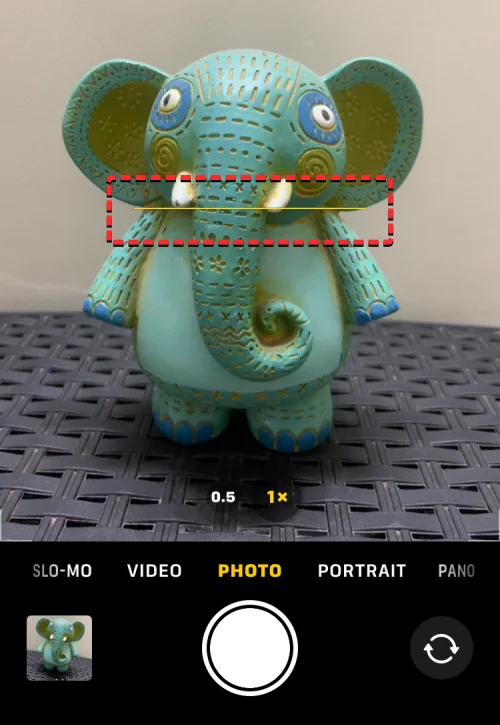 Comment ajouter un indicateur de niveau dans l'appareil photo sur iOS 17