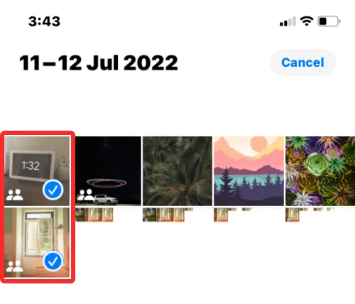 IOS 16: 사진 앱의 공유 라이브러리로 사진을 전송하는 방법
