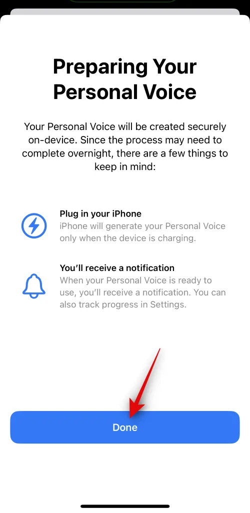 iOS 17を搭載したiPhoneでパーソナルボイスを設定して使用する方法