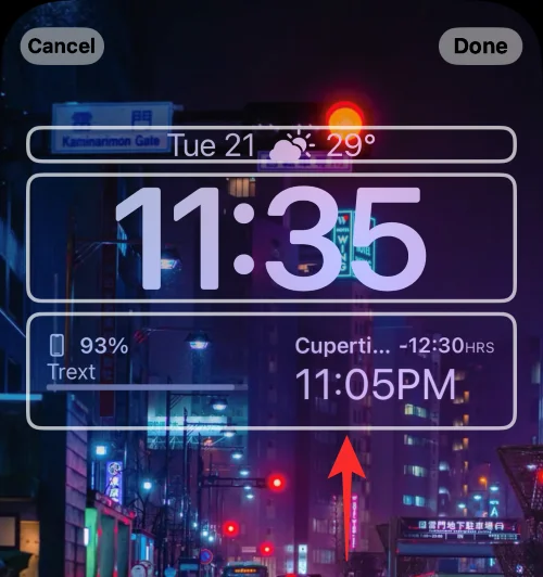 iOS 16의 iPhone에서 위젯을 관리하는 방법