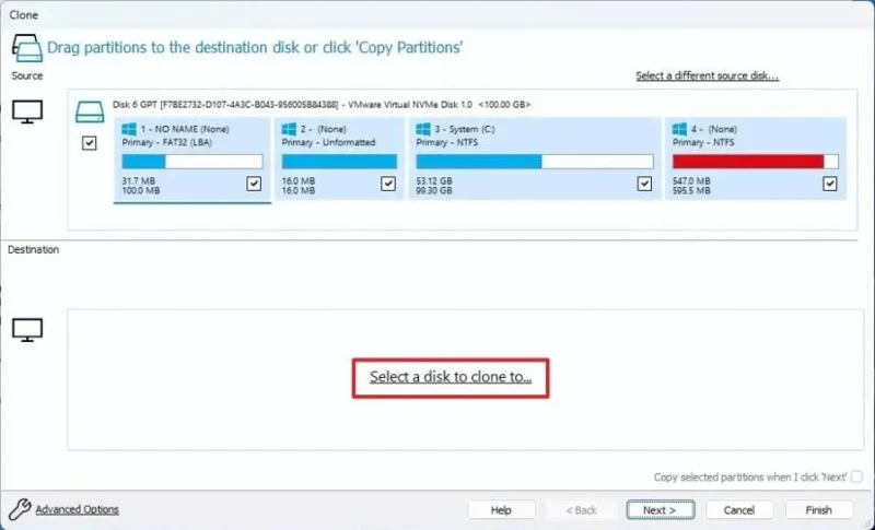 วิธีโคลน Windows 11 HDD เป็น SSD ด้วย Macrium Reflect