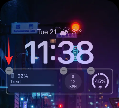 iOS 16의 iPhone에서 위젯을 관리하는 방법