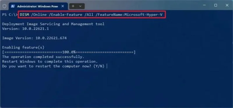 วิธีเปิดใช้งาน Hyper-V บน Windows 11