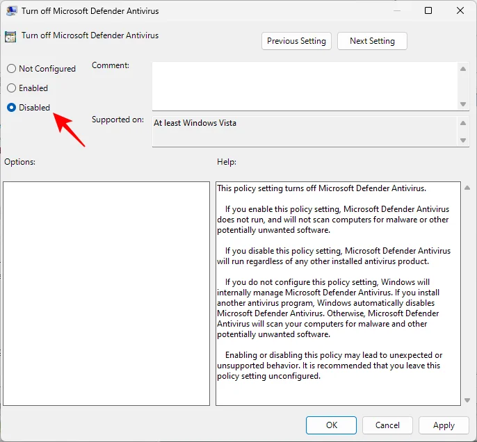 วิธีเปิดใช้งาน Windows Defender ใน Windows 11