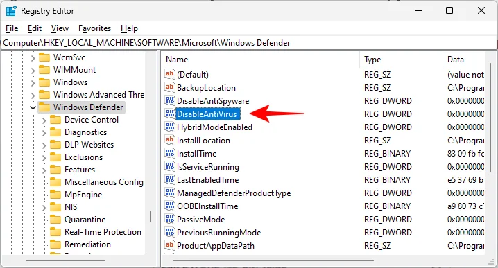 วิธีเปิดใช้งาน Windows Defender ใน Windows 11