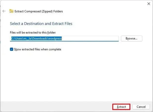 วิธีแตกไฟล์ใน Windows 11, 10