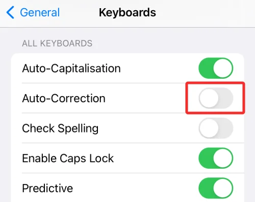 วิธีปิดการตรวจตัวสะกดบน iPhone