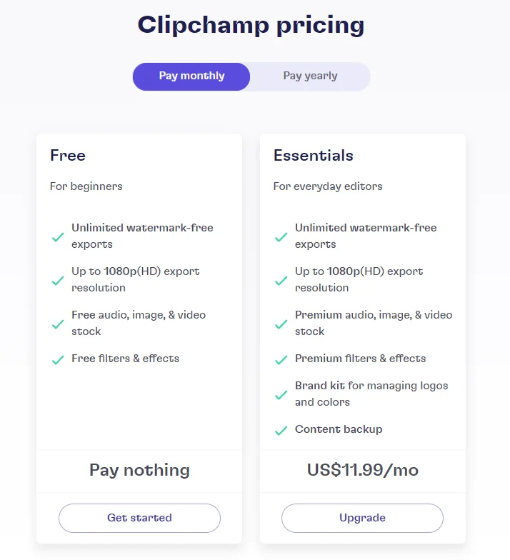 Clipchamp 프리미엄을 무료로 받는 방법