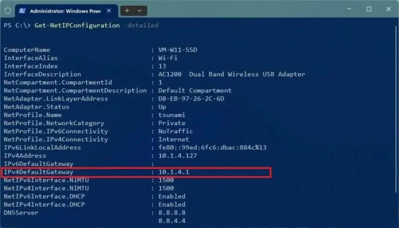 วิธีค้นหาที่อยู่ IP ของเราเตอร์ใน Windows 11