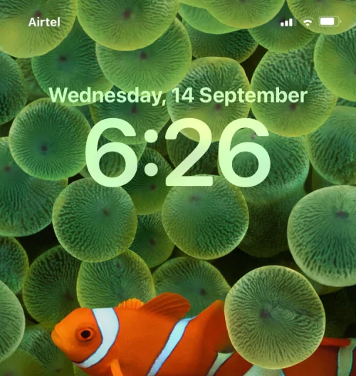 IOS 16 잠금 화면: 전체 시계를 앞에 표시하거나 피사체를 앞에 두는 방법