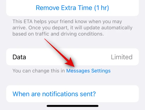 iOS 17에서 메시지 체크인을 사용하는 방법