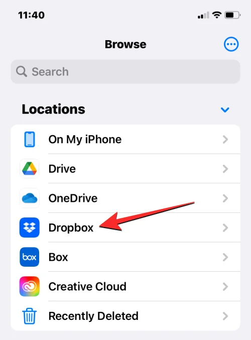 iPhone의 파일 앱에 Google Drive, OneDrive 및 DropBox를 추가하는 방법