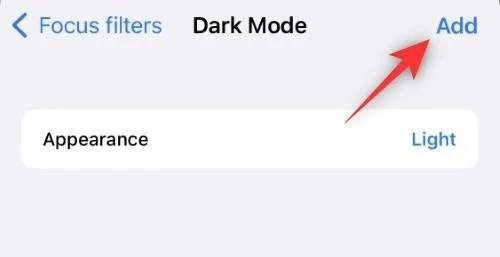iOS 16의 iPhone에서 포커스 필터를 사용하는 방법