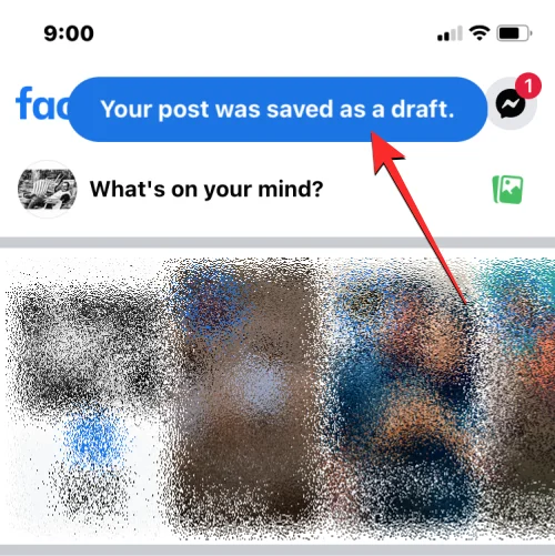 Facebook 앱에서 초안을 찾는 방법