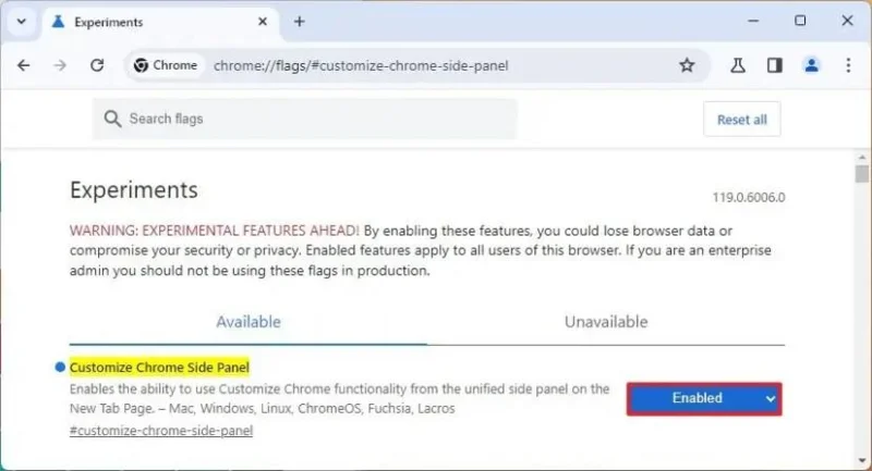วิธีเปิดใช้งานแผงด้านข้างการปรับแต่งใหม่บน Google Chrome