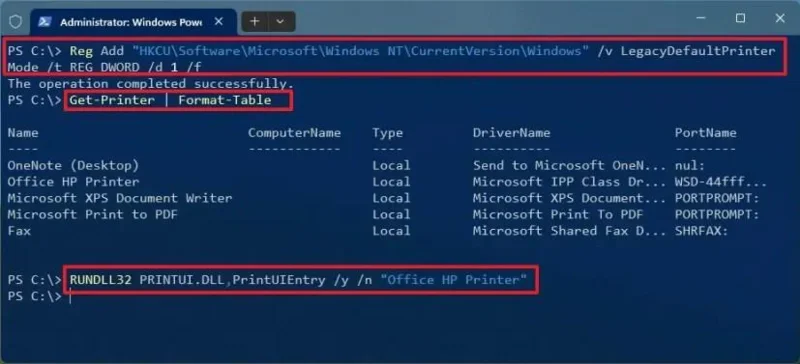 วิธีการตั้งค่าเครื่องพิมพ์เริ่มต้นใน Windows 11