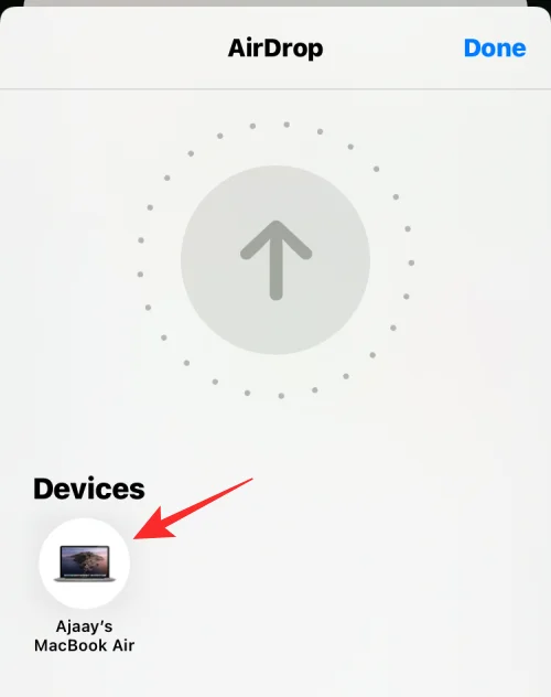 AirDrop을 사용하여 iPhone에서 마지막 스크린샷을 빠르게 공유하는 방법