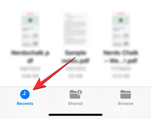 iPhone에서 파일에 접근하는 방법