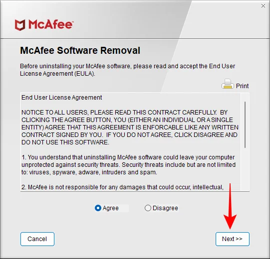 วิธีหยุดป๊อปอัป McAfee บน Windows 11
