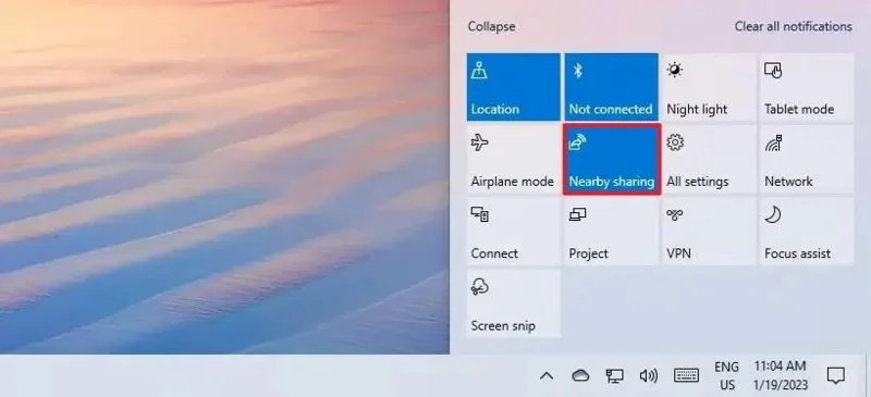 วิธีเปิดใช้งานการแชร์ใกล้เคียงบน Windows 10