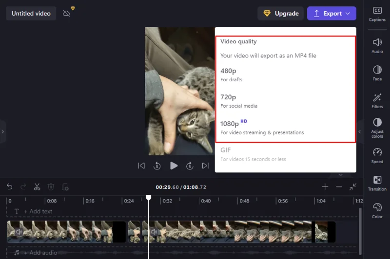 Clipchamp에서 프레임을 고정하는 방법: 단계별 가이드
