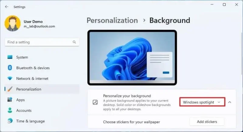 วิธีเปลี่ยนวอลเปเปอร์อัตโนมัติใน Windows 11