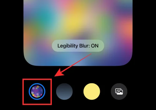 iOS 16에서 iPhone의 홈 화면 배경을 흐리게 하는 방법
