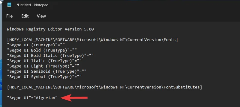 Windows 11에서 글꼴을 변경하는 방법