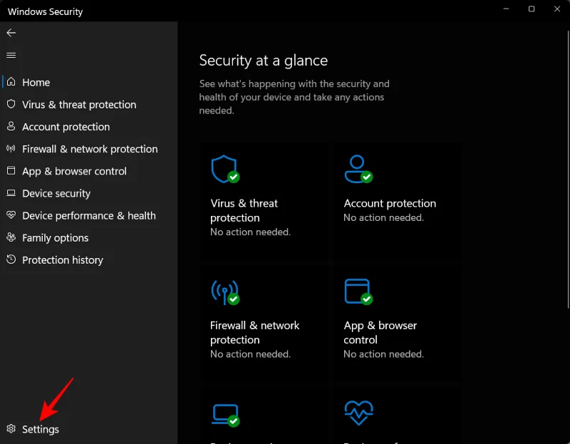 Windows 11에서 Windows 보안 바이러스 백신을 비활성화하는 6가지 방법