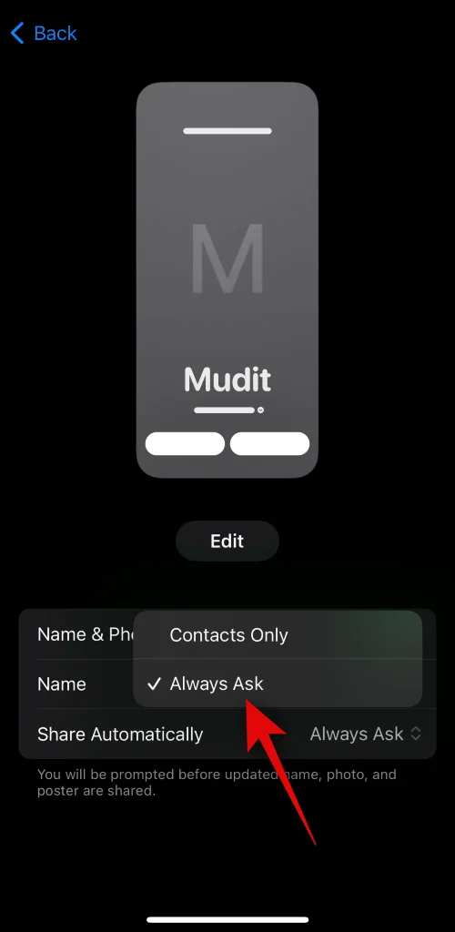 如何在裝有 iOS 17 的 iPhone 上設置聯繫人照片和海報