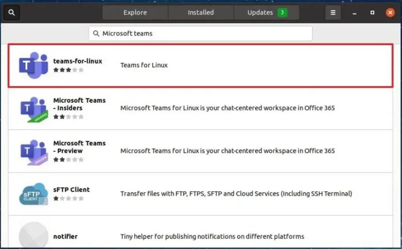 วิธีติดตั้ง Microsoft Teams บน Linux