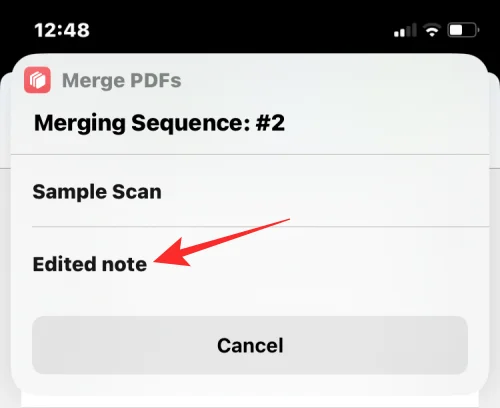 파일 앱이나 바로가기를 사용하여 iPhone에서 PDF를 병합하는 방법