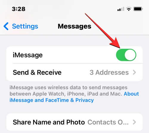 iMessage 활성화 실패 문제: 해결 방법