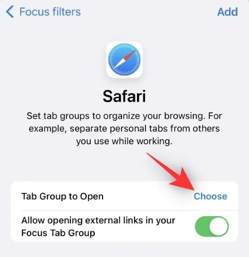 iOS 16의 iPhone에서 포커스 필터를 사용하는 방법