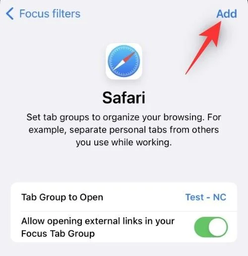 iOS 16의 iPhone에서 포커스 필터를 사용하는 방법